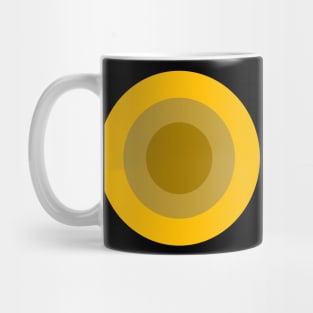 Gold Tone Mug